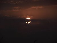Bild: Gestriger Sonnenuntergang