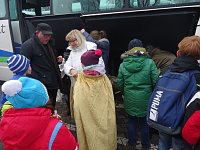 Bild: Eichsfelder Sternsinger zum Empfang in der Staatskanzlei
