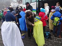 Bild: Eichsfelder Sternsinger zum Empfang in der Staatskanzlei