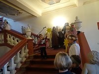 Bild: Eichsfelder Sternsinger zum Empfang in der Staatskanzlei