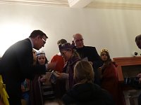 Bild: Eichsfelder Sternsinger zum Empfang in der Staatskanzlei