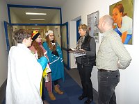 Bild: Eichsfelder Sternsinger zum Empfang in der Staatskanzlei