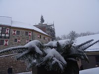 Bild: Richtfest auf Burg Scharfenstein
