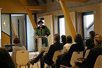 Bild: Richtfest auf Burg Scharfenstein