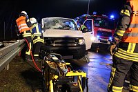 Bild: Unfall auf der A38