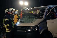 Bild: Unfall auf der A38
