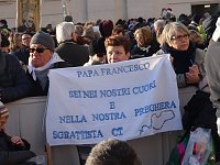 Bild: Pater Pio Gebetsgruppen beim Papst in Rom