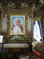 Bild: Pater Pio Gebetsgruppen beim Papst in Rom
