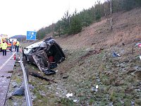Bild: Schwerer Unfall auf der A71
