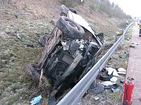 Bild: Schwerer Unfall auf der A71