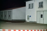 Bild: Erdfall auf dem Katastrophenschutzgel&auml;nde