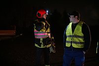 Bild: Erdfall auf dem Katastrophenschutzgel&auml;nde