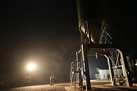 Bild: Erdfall auf dem Katastrophenschutzgel&auml;nde
