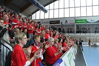 Bild: Der Th&uuml;ringer Handballclub gegen Rostov-Don in der Wiedigsburghalle Nordhausen
