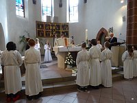 Bild: Kommunion in Beuren - Dankandacht in Leinefelde