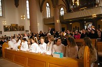 Bild: Kommunion in Beuren - Dankandacht in Leinefelde