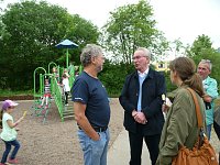 Bild: Einweihung Spielplatz Heinestra&szlig;e