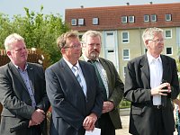 Bild: Grundsteinlegung in Worbis