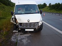 Bild: Unfall auf der Autobahn