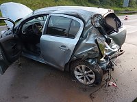Bild: Unfall auf der Autobahn