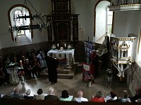 Bild: Neuweihung der Orgel, 350 Jahre Kirche in Kaltohmfeld