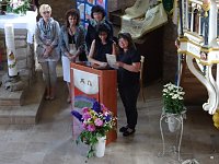 Bild: Neuweihung der Orgel, 350 Jahre Kirche in Kaltohmfeld