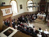Bild: Neuweihung der Orgel, 350 Jahre Kirche in Kaltohmfeld