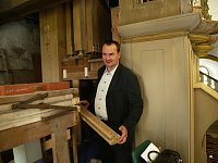Bild: Neuweihung der Orgel, 350 Jahre Kirche in Kaltohmfeld