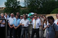 Bild: Grundstein f&uuml;r Ortsumfahrung Mackenrode gelegt