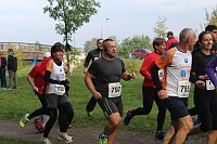 Bild: Die langen Strecken beim Stadtparklauf