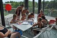 Bild: Schulanfangsparty im Badehaus