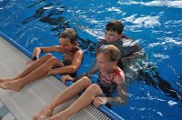 Bild: Schulanfangsparty im Badehaus