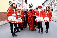 Straßenumzug in Breitenworbis Bild: Straßenumzug in Breitenworbis