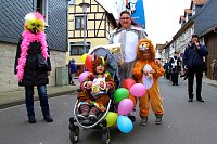 Straßenumzug in Breitenworbis Bild: Straßenumzug in Breitenworbis
