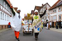 Straßenumzug in Breitenworbis Bild: Straßenumzug in Breitenworbis