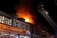 Bild: Gro&szlig;brand in der Marktstra&szlig;e