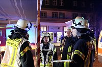 Bild: Gro&szlig;brand in der Marktstra&szlig;e