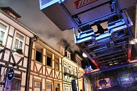 Bild: Gro&szlig;brand in der Marktstra&szlig;e