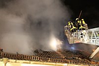 Bild: Gro&szlig;brand in der Marktstra&szlig;e