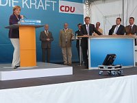 Bild: Besuch von Angela Merkel in Nordhausen