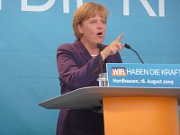Bild: Besuch von Angela Merkel in Nordhausen