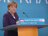 Bild: Besuch von Angela Merkel in Nordhausen