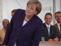 Bild: Besuch von Angela Merkel in Nordhausen