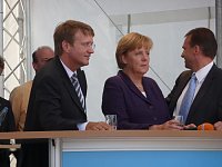 Bild: Besuch von Angela Merkel in Nordhausen
