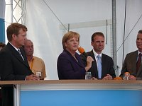 Bild: Besuch von Angela Merkel in Nordhausen