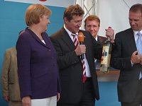 Bild: Besuch von Angela Merkel in Nordhausen
