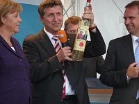 Bild: Besuch von Angela Merkel in Nordhausen