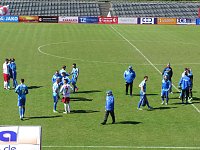 Bild: Vor und nach dem Spiel gegen den BAK