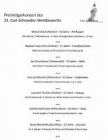 Bild: Beim Carl Schroeder Wettbewerb erfolgreich