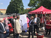 Bild: 50 Demonstranten kamen aus dem Landkreis Nordhausen